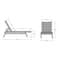 Highwood Usa Crestone Chaise Lounge Outdoor Furniture for Pool, Patio CM-LNGSQ62-EUC - alternate 3